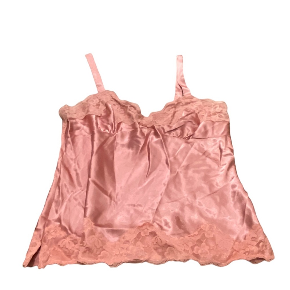 Y2k Ballerina pink lace Cami